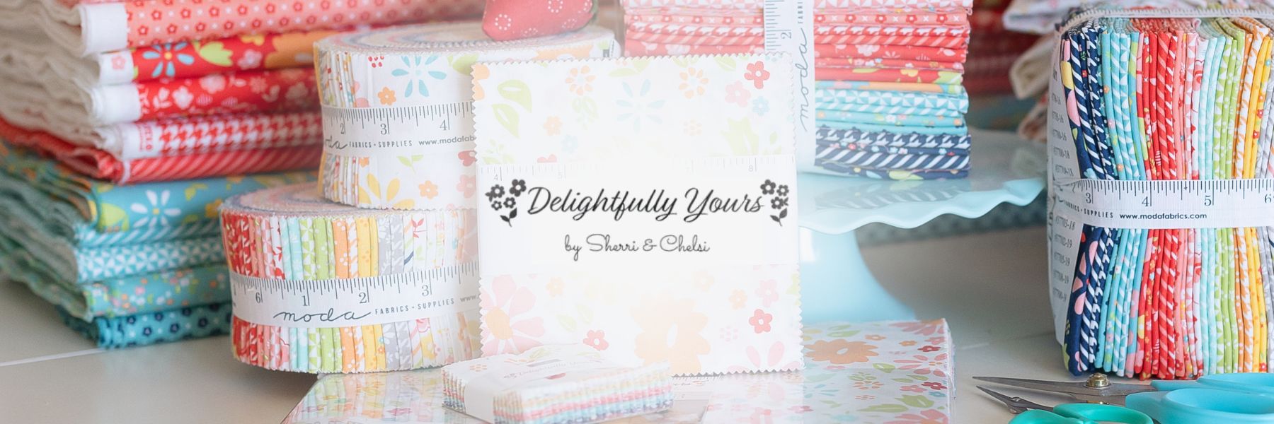 Layer Cake Moda Precuts - Delightfully Yours 37700LC, Tissu Prédécoupé Pour Patchwork (neuf)