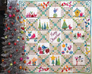 Birds in Toyland Book Close Up Picture of Quilt C & T Publishing 11467