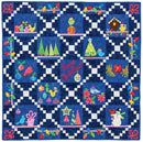 Birds in Toyland Book Close Up Picture of Quilt C & T Publishing 11467