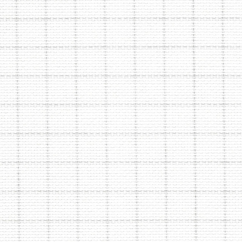 18 Count Aida White Easy Count Grid Cross Stitch Fabric Cloth by Zweigart close up