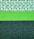 3 Yard Fabric Bundle for Fabric Café Books/Patterns - Irish Luck (Printed Cotton)
