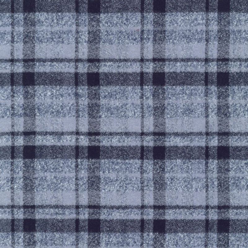 Mammoth Flannel SRKF-13927-12 Grey - 0.62m (approx. 24") Remnant