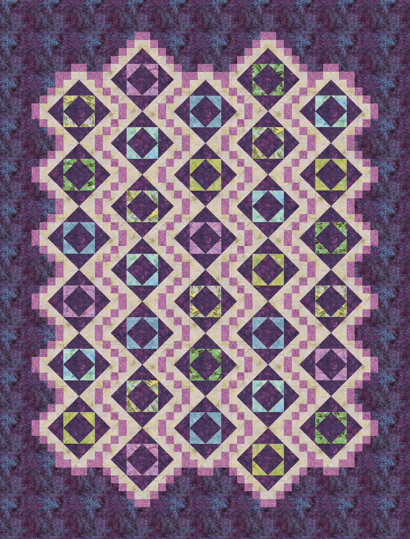 Arabesque Pattern Close Up Picture of Quilt Studio 180 Design DTP073