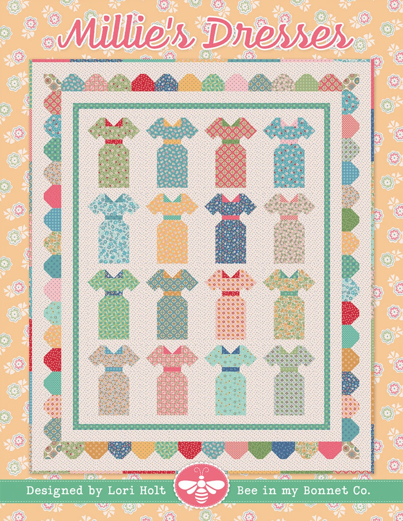 Millie's Dresses Quilt Pattern Bee in My Bonnet Co. ISE-275