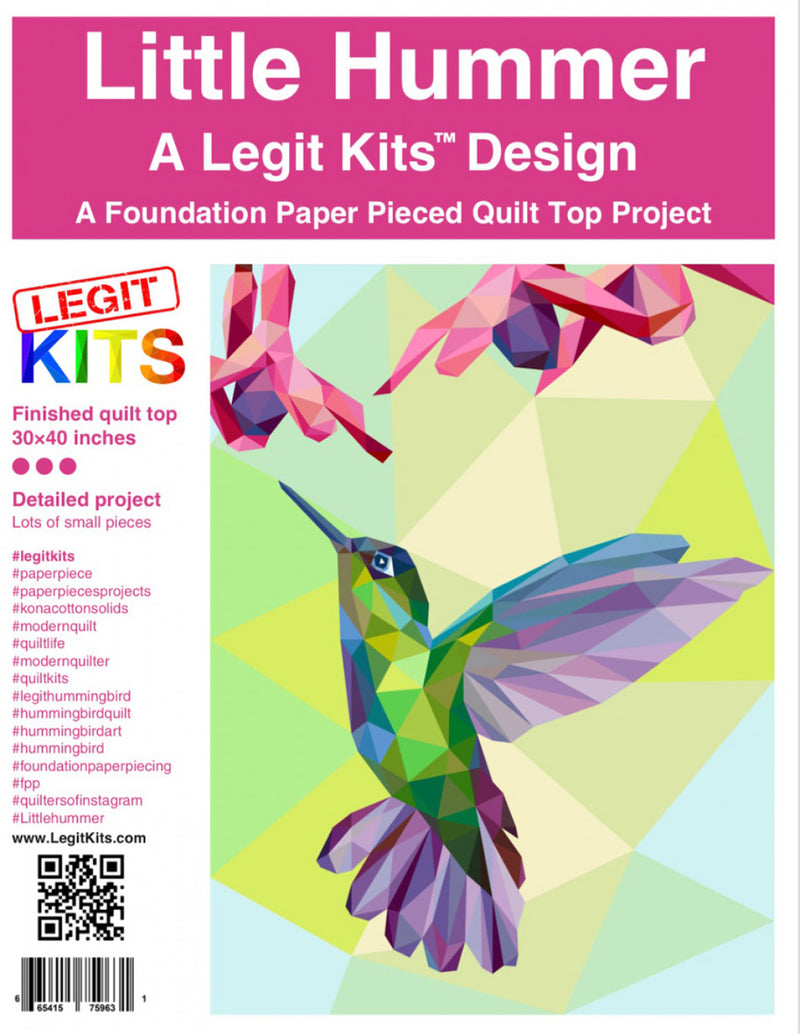 Little Hummer Quilt Pattern Legit Kits LK-PT024