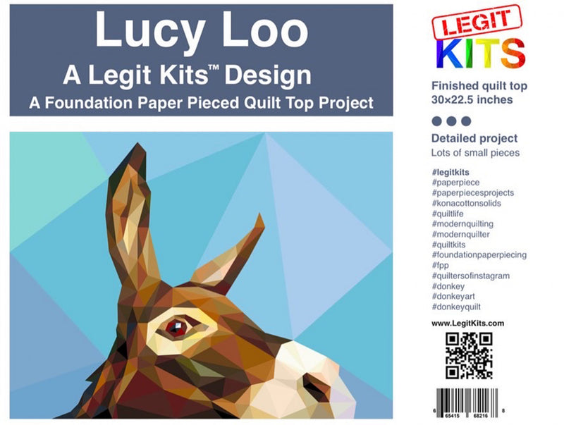 Lucy Loo Quilt Pattern Legit Kits LK-PT027