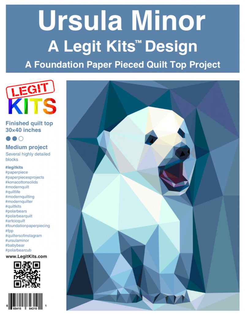 Ursula Minor Quilt Pattern Legit Kits LK-PT033