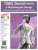 OMG David 360 Quilt Pattern Backside Legit Kits LK-PT034