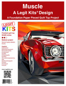 Muscle Quilt Pattern Legit Kits LK-PT040
