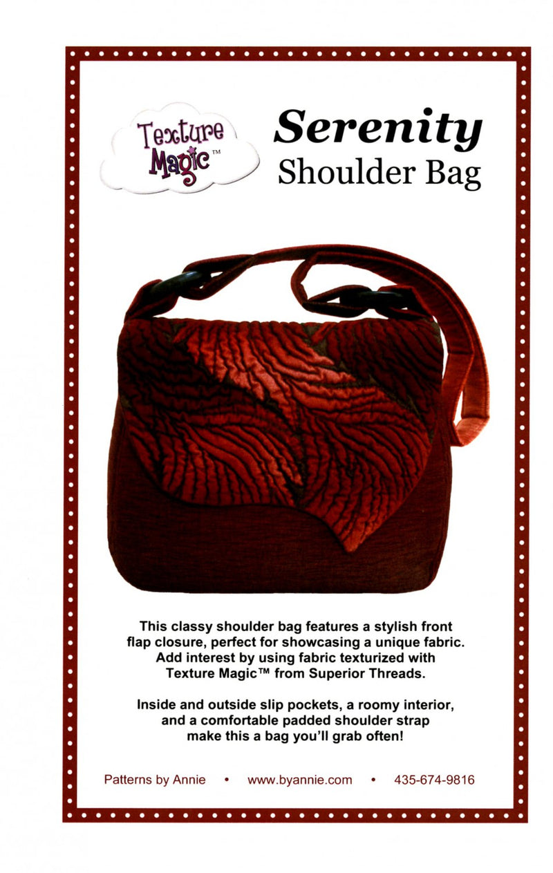 Serenity Shoulder Bag Pattern ByAnnie PBA126