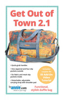 Get Out of Town Duffle 2.1 Bag Pattern ByAnnie PBA227-21