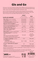 Glo and Go Pattern Picture of Back of Pattern ByAnnie PBA269