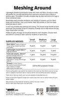 Meshing Around Pattern Picture of Back of Pattern ByAnnie PBA278