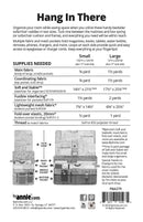 Hang In There Pattern Picture of Back of Pattern ByAnnie PBA279