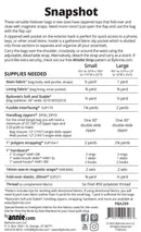 Snapshot Back of Pattern ByAnnie PBA299