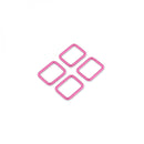 Tula Pink 1 inch Rectangle Rings Set of Four
