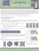 Pickets and Quickets Studio 180 Design Technique Sheets for Wing Clipper I & II UDTEC02