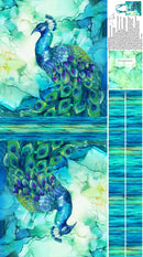 Allure Canvas Bag Panel C26709-66 by Deborah Edwards and Melanie Samra for Northcott