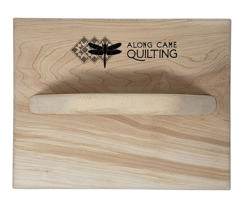 Along Came Quilting Hardwood Tailor's Clapper 8 inch x 10 inch Rectangle