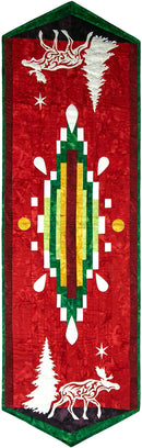 Arctic Holiday Tree Skirt & Runner by Marie Noah for Northern Threads