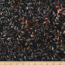 Autumn Falls Batik X2617-128 Midnight by Hoffman Fabrics.