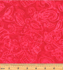 Bali Petal Play 9165-10 Motifs Red by Benartex