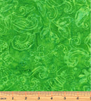 Bali Petal Play 9165-43 Motifs Lime by Benartex