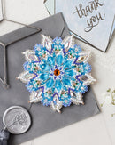 Bead Embroidery Decoration Kit - Snowflake