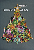 Bead Embroidery Kit - Golden Lights