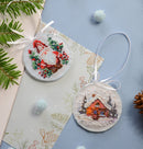 Bead Embroidery Two-Sided Decoration Kit - Winter Wizard