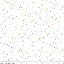 Blossom On White C730-RAINBOW by Christopher Thompson for Riley Blake Designs