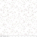Blossom On White C730-SANTACLAUS by Christopher Thompson for Riley Blake Designs