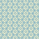 Cocoa Blue A-597-LB Sky Starfruit by Edyta Sitar for Andover