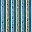 Cocoa Blue A-602-B Royal Moss by Edyta Sitar for Andover