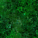 Colors of Christmas Batik SRK-22430-44 Forest by Lunn Studios for Artisan Batiks. Robert Kaufman Fabrics.