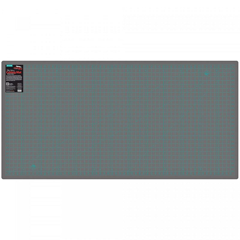 Creative Grids Self-Healing Double Sided Rotary Cutting Mat 28in x 58in back of mat