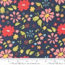 Delightfully Yours 108" 108035-19 Navy by Sherri & Chelsi for Moda.