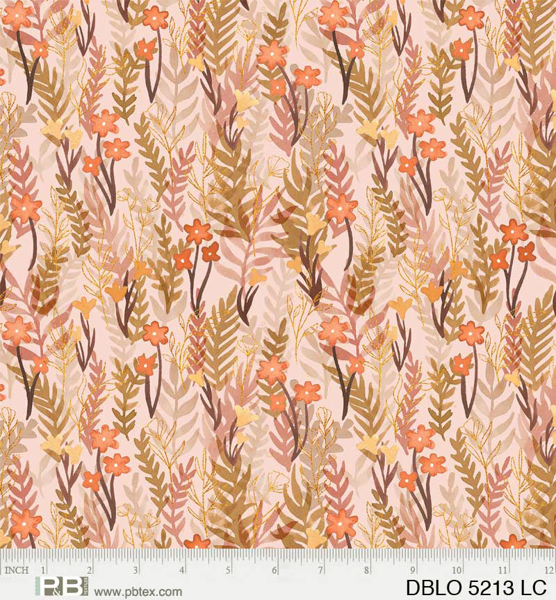 Desert Blooms DBLO 5213 LC by Laura Marshall for P&B Textiles