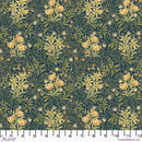 Emery Walker's House PWWM099.NAVY Bower by The Original Morris & Co. for FreeSpirit Fabrics
