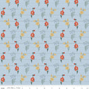 Farmhouse Summer C13631-SKY Wildflowers by Echo Park Paper Co. for Riley Blake Designs