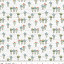 Farmhouse Summer C13633-OFFWHITE Flower Pots by Echo Park Paper Co. for Riley Blake Designs