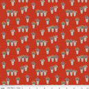 Farmhouse Summer C13633-RED Flower Pots by Echo Park Paper Co. for Riley Blake Designs
