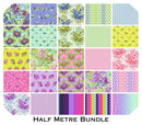 Floral Reef Half Metre Bundle by Tula Pink for FreeSpirit.