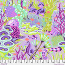 Floral Reef PWTP264.ULTRAVIOLET Reef What You Sew by Tula Pink for FreeSpirit.