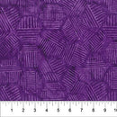 Hexies Batik 81700-88 Hickory Plum by Banyan Batiks by Northcott