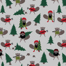 Holid'eh Season AHE-22576-12 Grey by Andie Hanna for Robert Kaufman