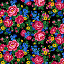 Kokum Scarf (Babushka) 677-BLACK by Elizabeth's Studio