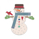 Lori Holt Let's Make a Snowman Needle Minder
 ST-36032