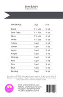 Live Boldly Pattern Picture of Back of Pattern Charismah Horton CH175