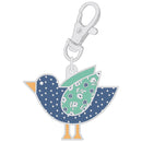 Lori Holt Home Town Enamel Charm - Happy Bird